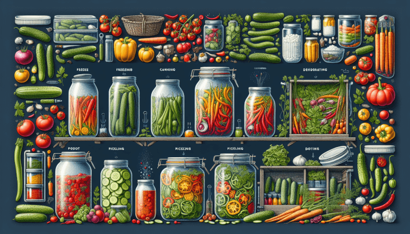 Best Ways To Preserve Garden Vegetables For Later Use