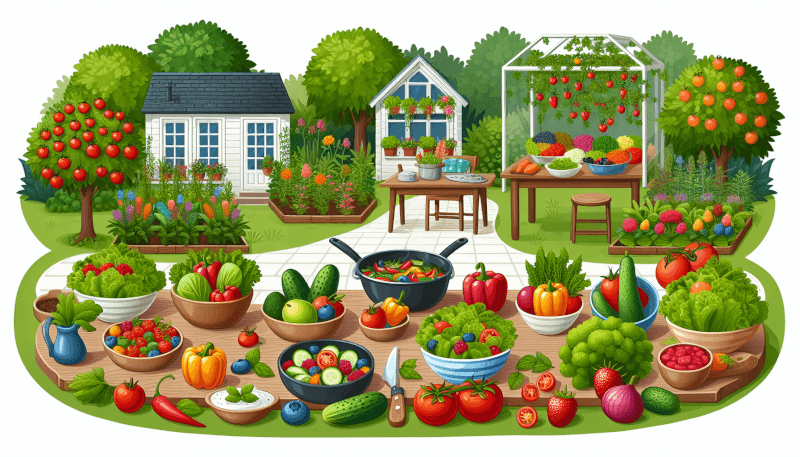 Easy Salad Recipes Using Fresh Garden Produce