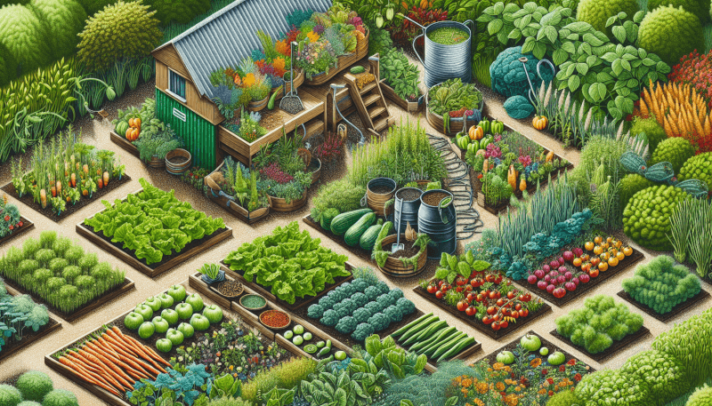 How To Create A Sustainable And Eco-friendly Garden For Healthy Recipes