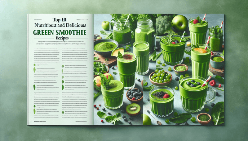 top 10 nutritious and delicious green smoothie recipes 4