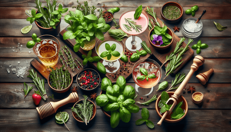 Top Ways To Incorporate Fresh Herbs Into Cocktails And Mocktails