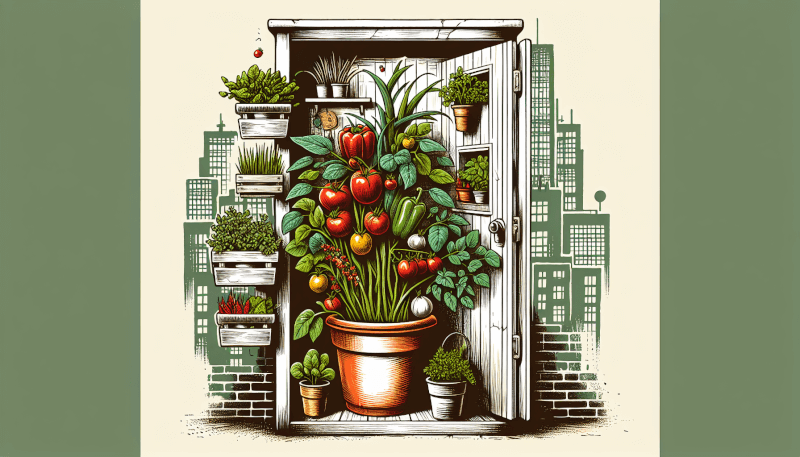 apartment vegetable garden