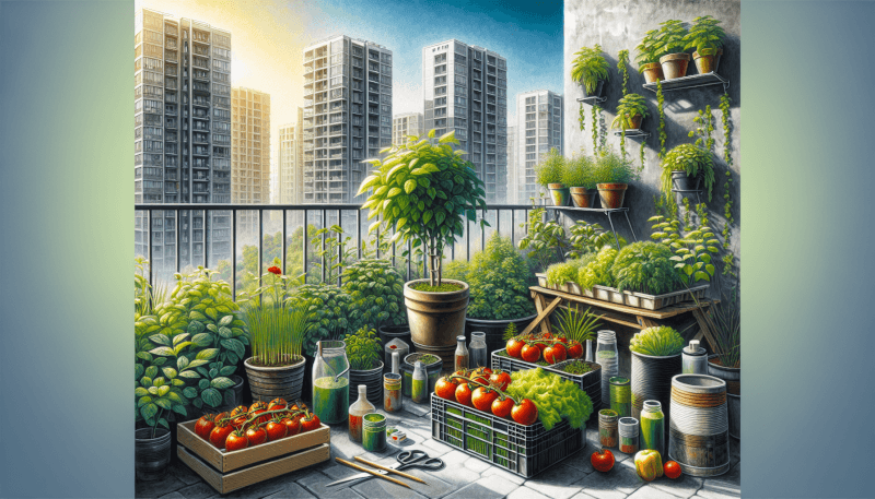 Vegetable Garden For Apartment Balcony
