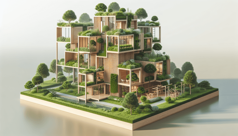 wood garden apartment